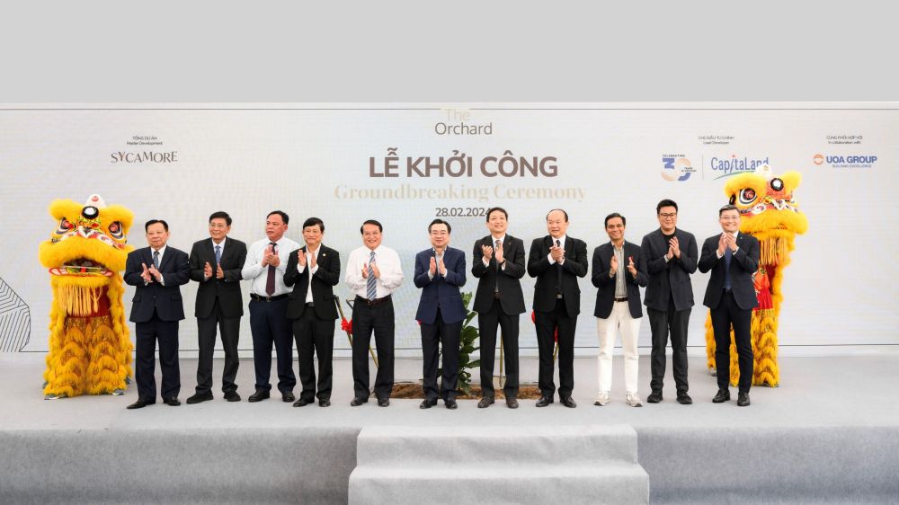 CapitaLand Development đặt mục tiêu phát triển 27.000 căn hộ tại thị trường Việt Nam vào năm 2028 khoi cong the orchard - sycamore