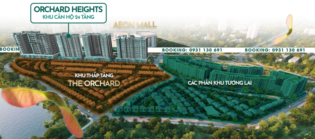 Các phân khu dự án | Sycamore CapitaLand